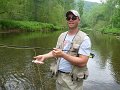 Dave with one on Cross Fork